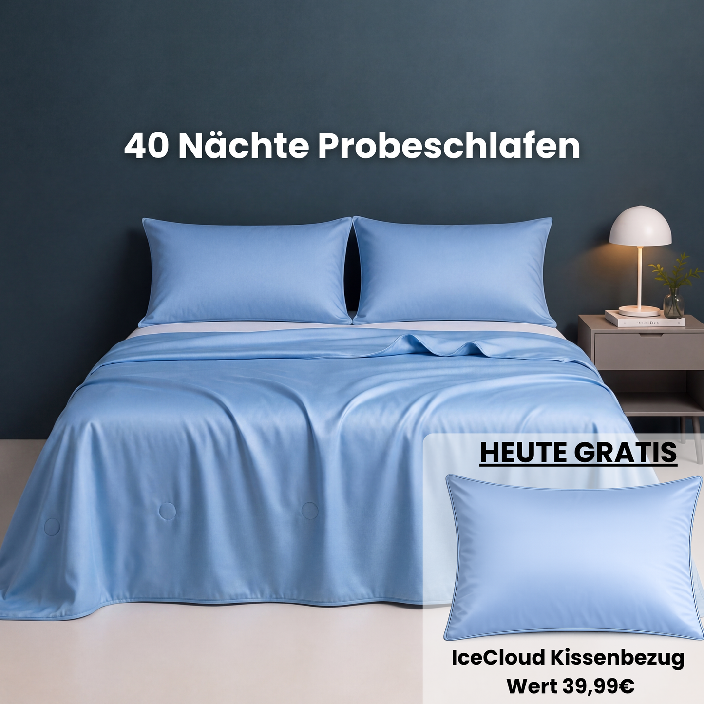 MagicSleep® Decke – Kühlende Eisdecke für heiße Sommernächte